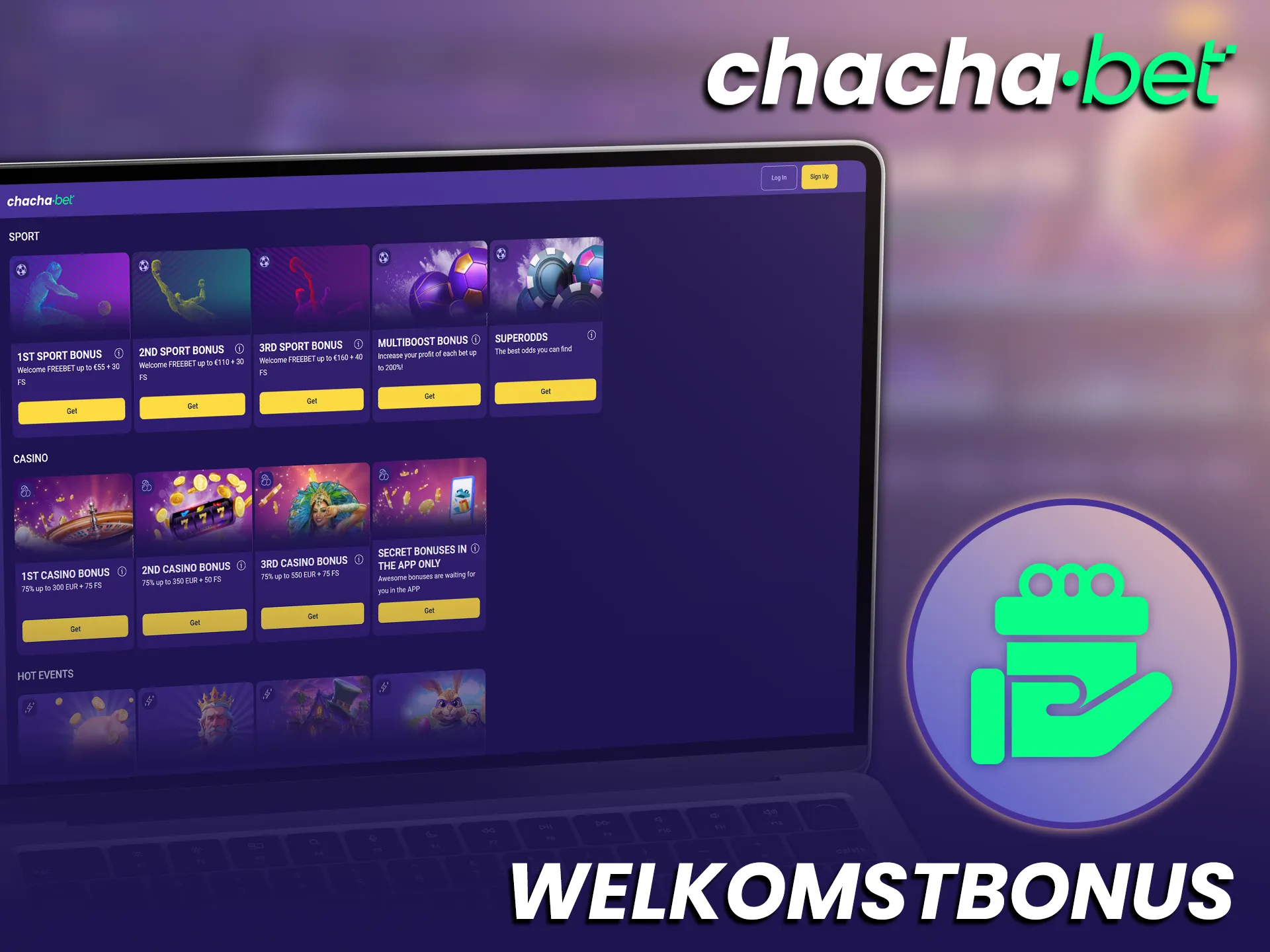Claim een gulle bonus bij ChachaBet en start met het voorspellen van voetbal resultaten.