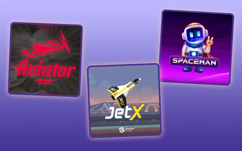 Ervaar razendsnelle actie met de beste Crash-spellen bij ChachaBet Casino.
