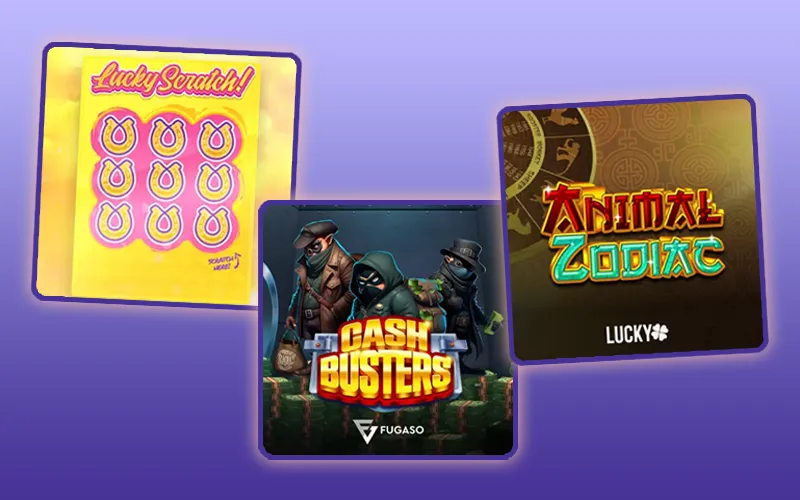 Kras voor directe winsten met de leukste Kraskaarten bij ChachaBet Casino.