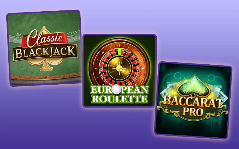 Zet strategisch in op klassieke Tafelspellen bij het ChachaBet Casino.