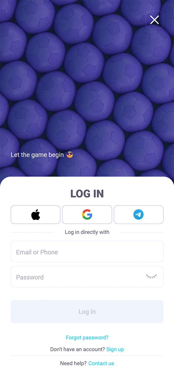 Log in op jouw persoonlijke account om toegang te krijgen tot CS2 bij ChachaBet.