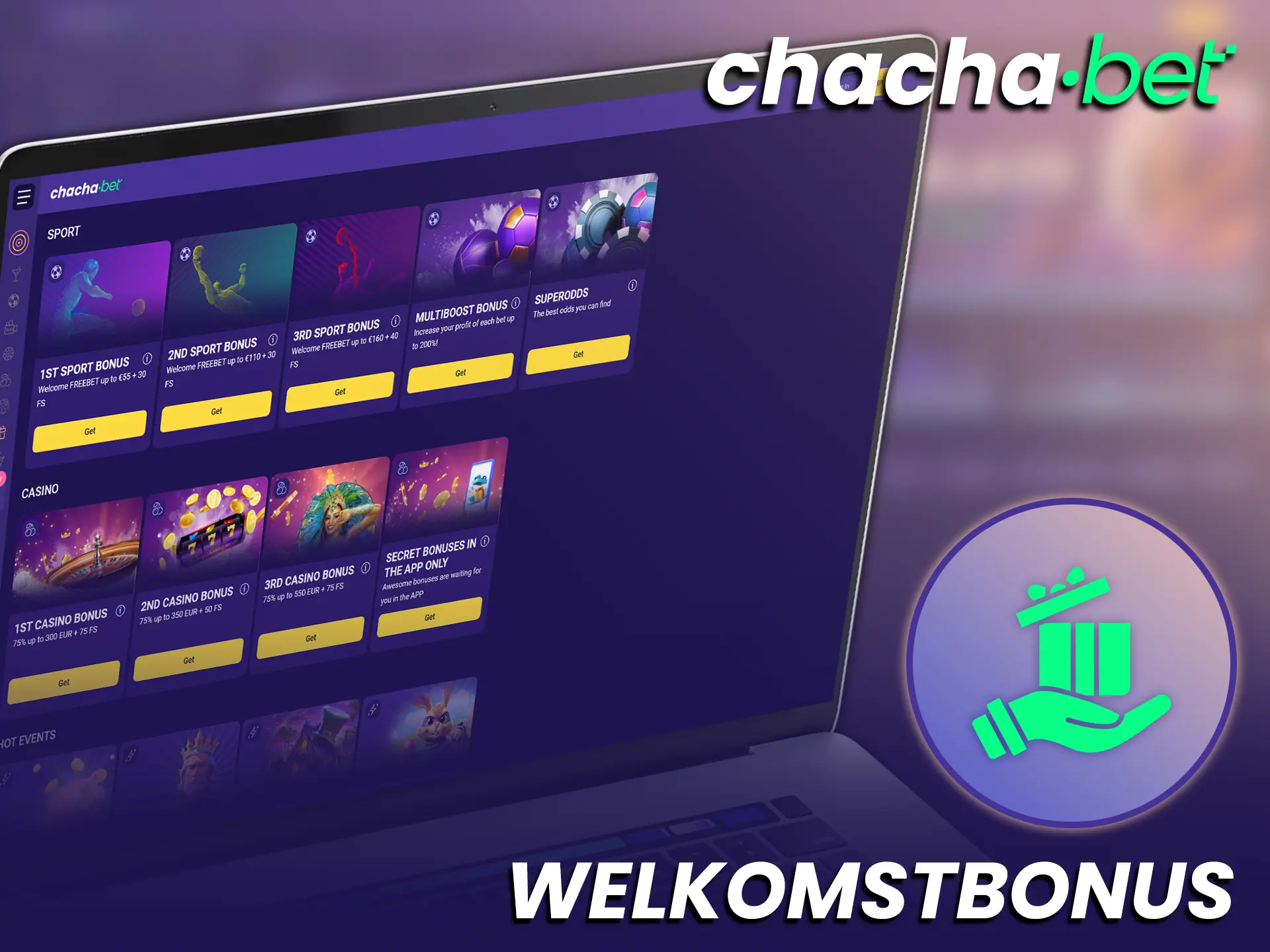 Ontvang een gulle welkomstbonus om direct op Dota 2 te wedden bij ChachaBet.