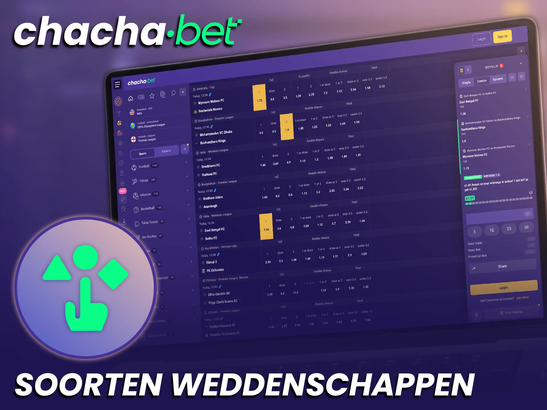 Ontdek de verschillende soorten weddenschappen die bij ChachaBet beschikbaar zijn en verbeter meteen je wedstrategie.