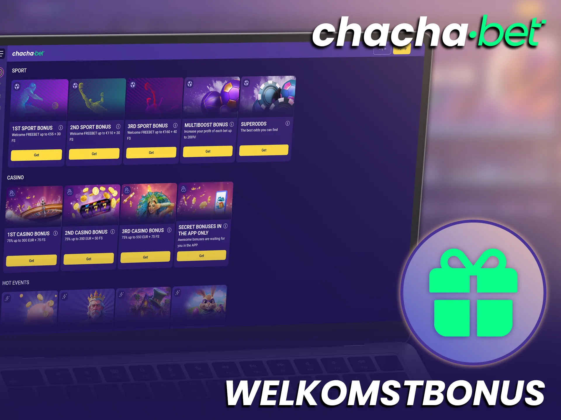 Claim een fantastische welkomstbonus bij ChachaBet Official voor de beste Live Casino ervaring.
