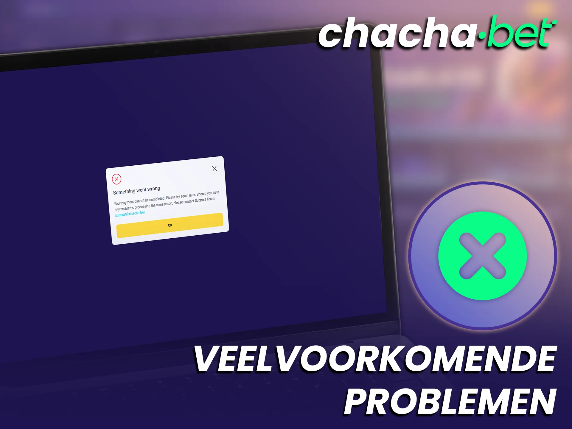 Vind oplossingen voor veelvoorkomende problemen tijdens een ChachaBet opname in Nederland.