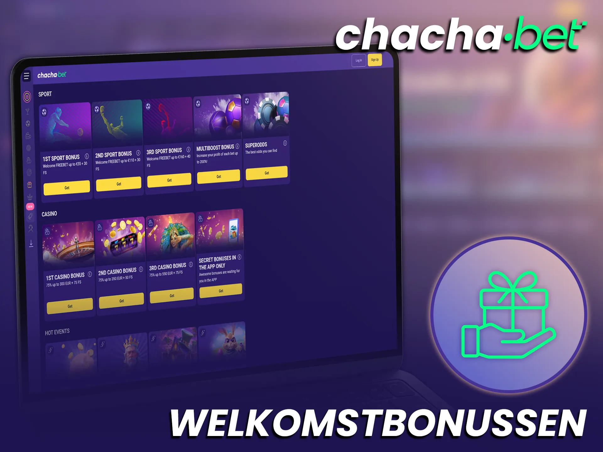 Claim een aantrekkelijke welkomstbonus bij ChachaBet Official voor je eerste StarCraft II weddenschap.